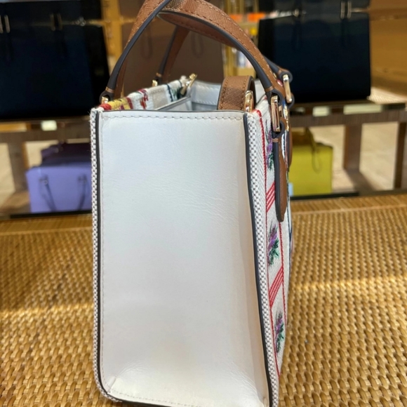 NWOT.    Tory Burch Emerson Patchwork Micro Satchel - Picture 2 of 5